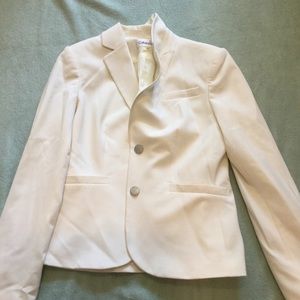 Calvin Klein Cream Colored Blazer
